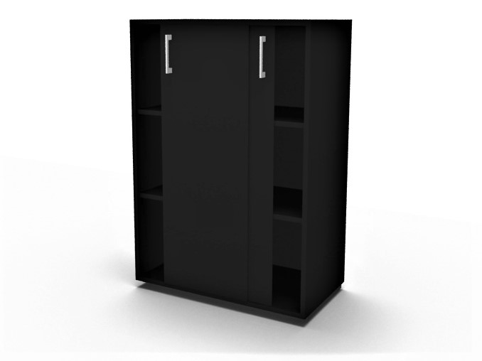 Jive Skydedørsskab - 6 rum - 78 cm bred