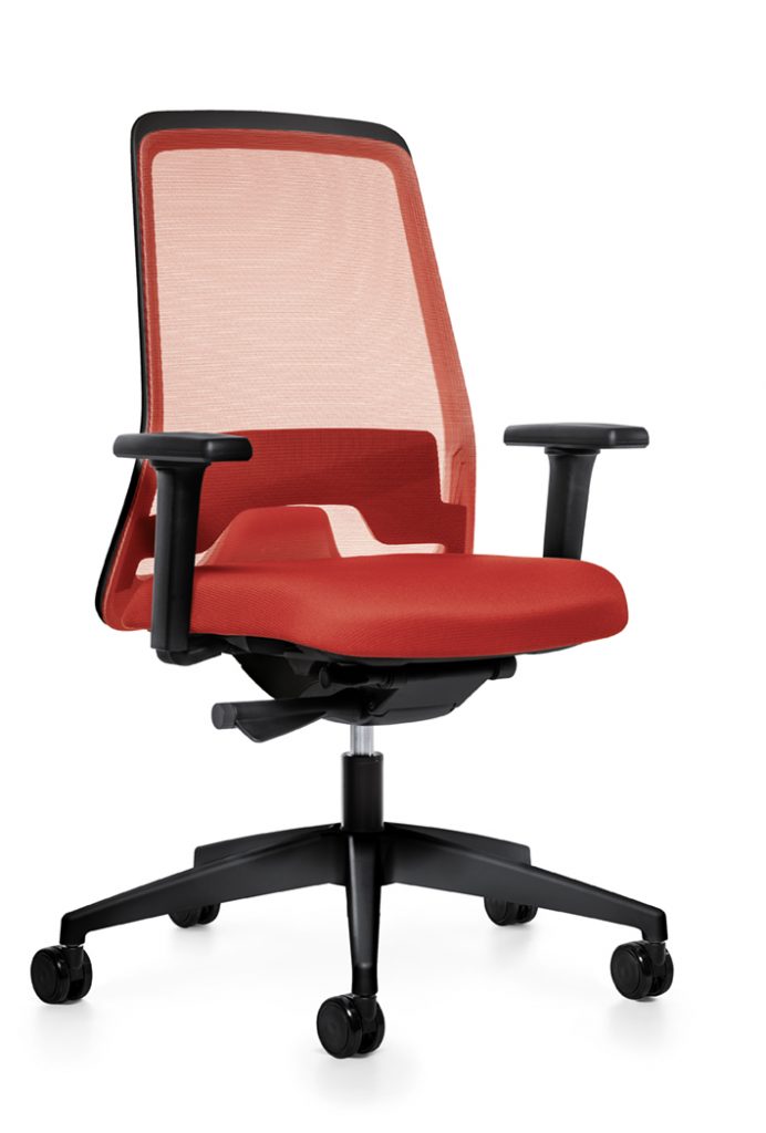 Every - Kontorstol med net ryg