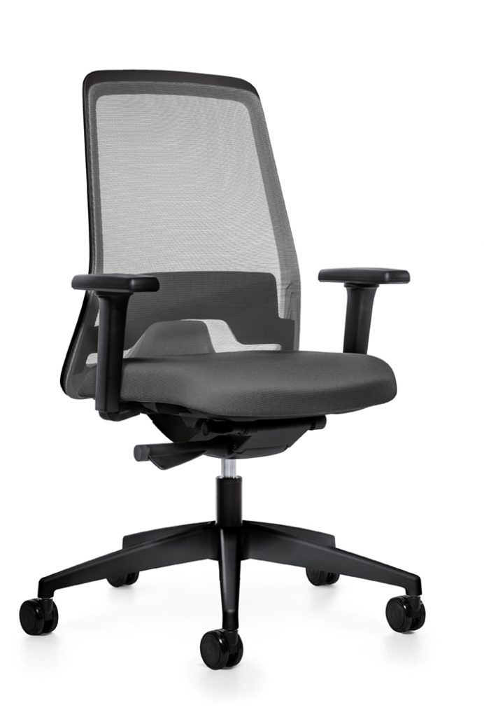 Every - Kontorstol med net ryg