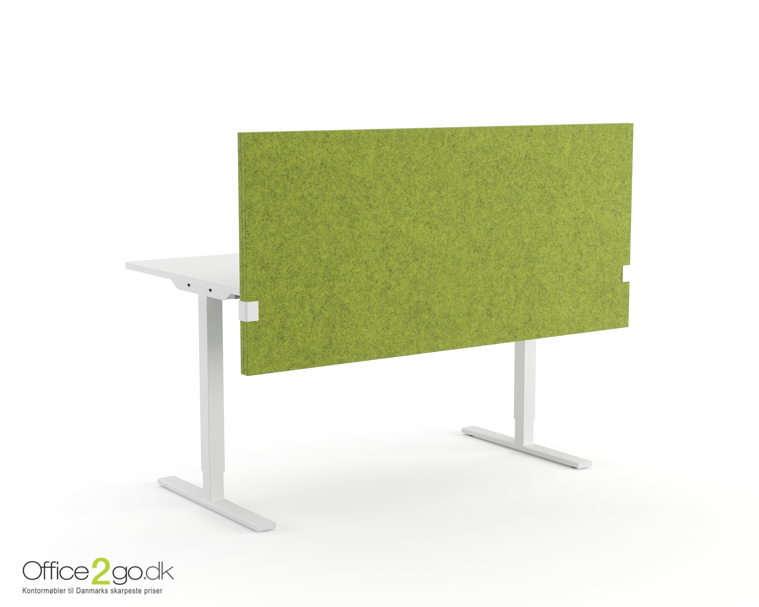 Modus justerbar akustisk bordskærm. - 120*74 cm