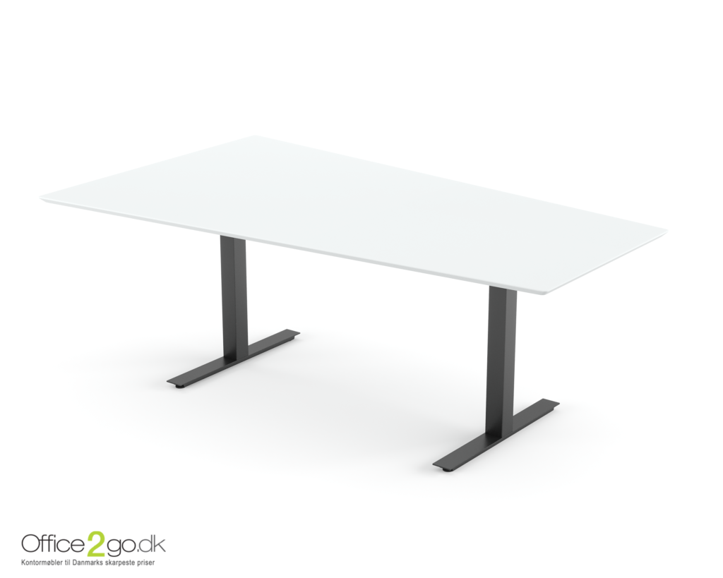 Square Media mødebord - 6 personer - 200 cm.
