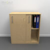 Choice 2x2 rum skydedørsskab - 80 cm bred