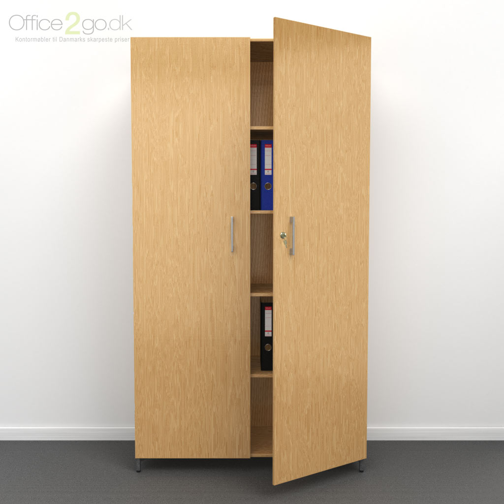 5 rum - låger - 100 cm - Eg - ben Choice - 5 rums reol med låger - 100 cm bred