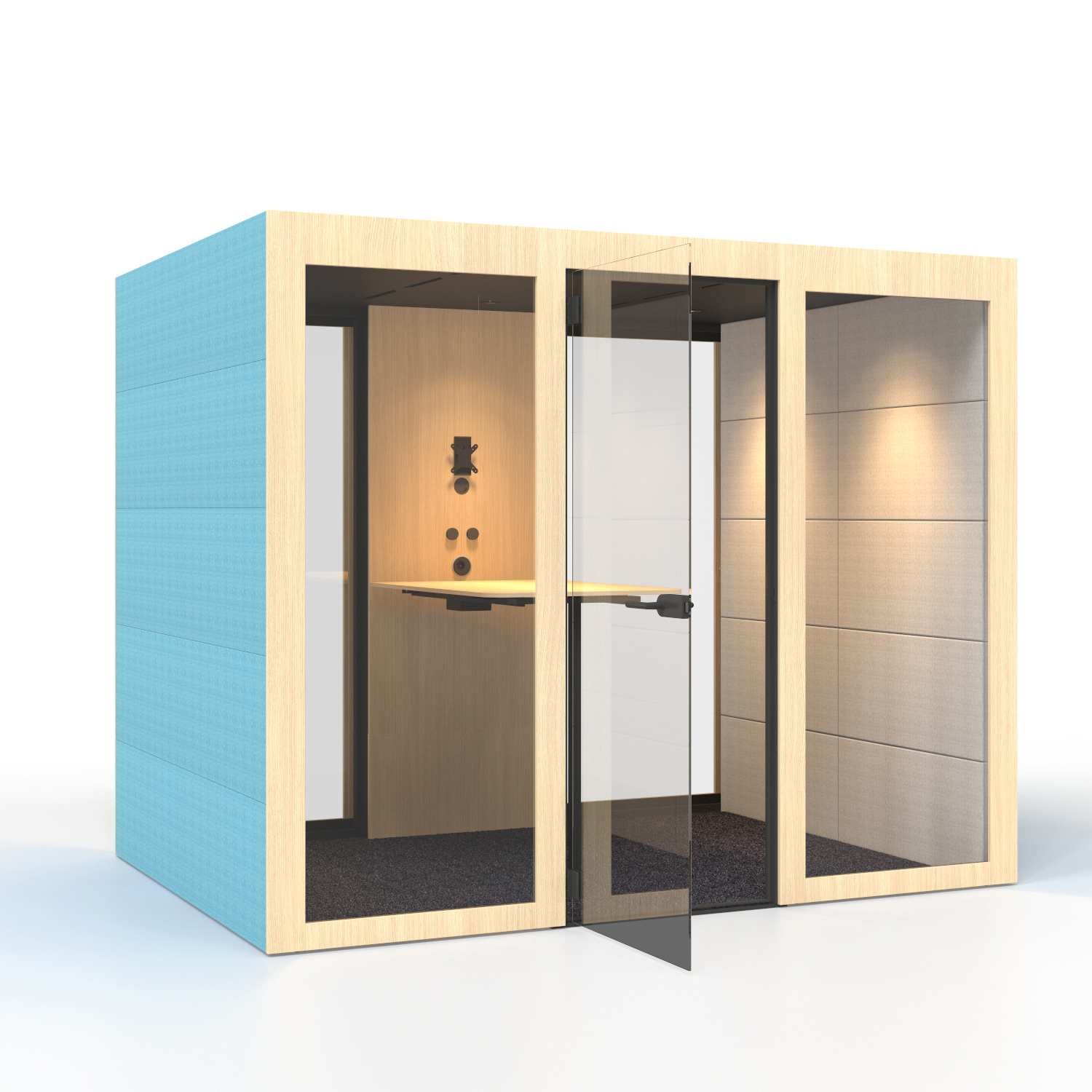 Silent room L - 4 personer