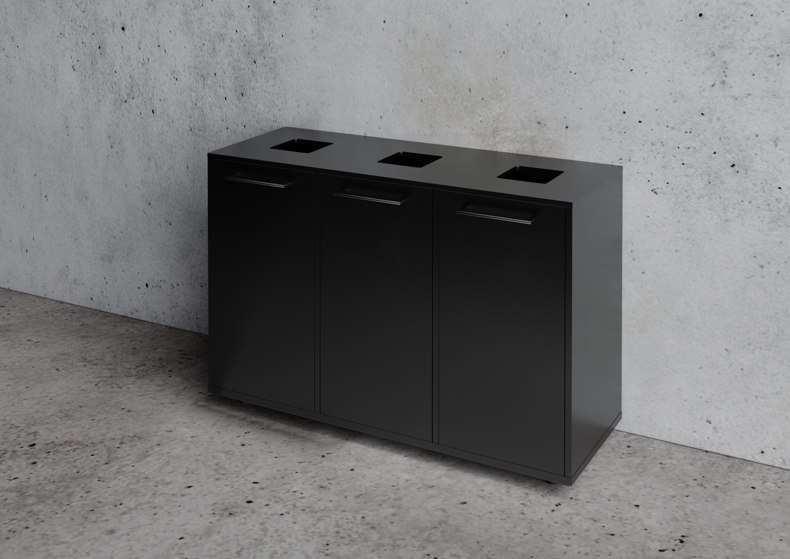 Jive Affaldssorteringsskab C - 3 rum