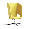 Twist & Sit Soft - høj lounge stol med fodkryds