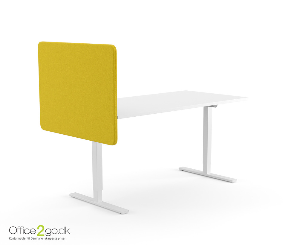 Desk760 akustisk bordskærm - 80*76 cm