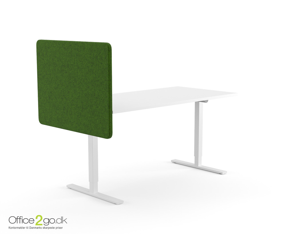 Desk760 akustisk bordskærm - 80*76 cm