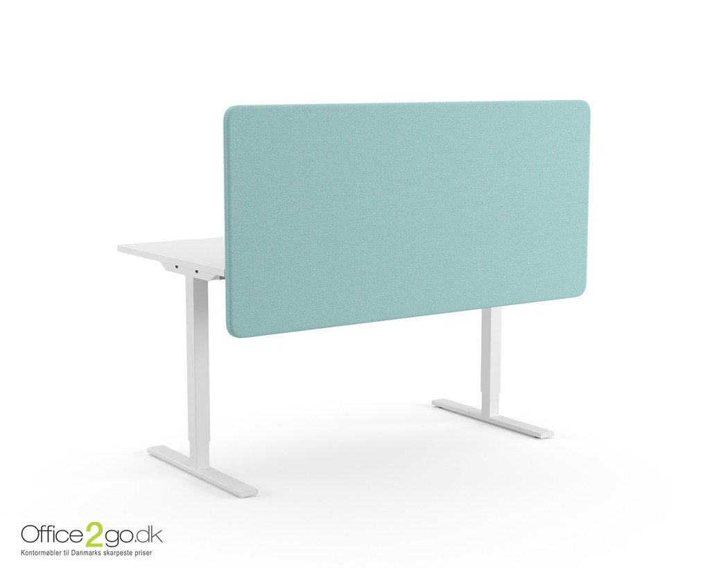 Desk760 akustisk bordskærm - 180*76 cm