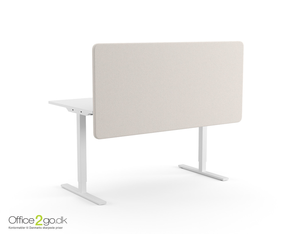 Desk760 akustisk bordskærm - 180*76 cm