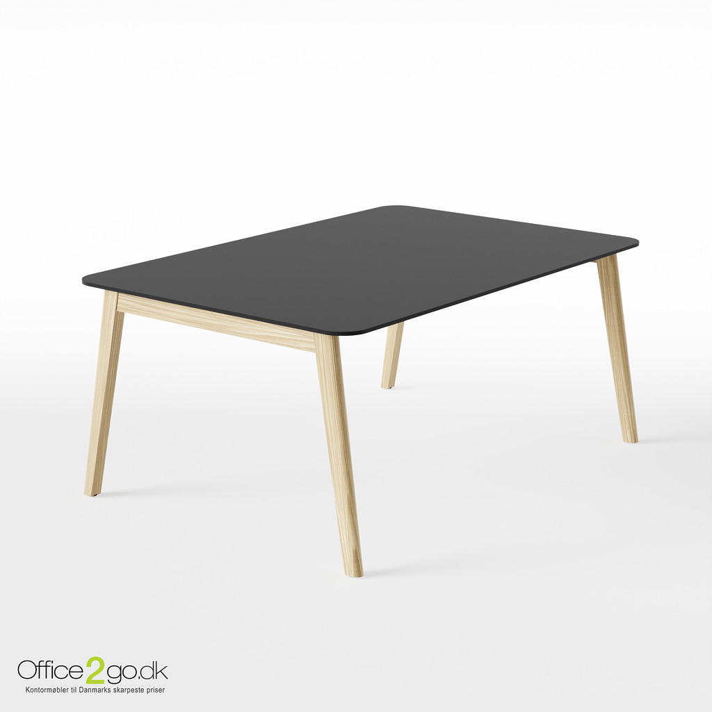 Nova wood mødebord - 160*120 cm - Ask