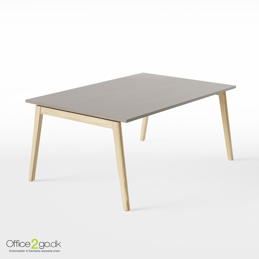Nova wood mødebord - 160*120 cm - Ask