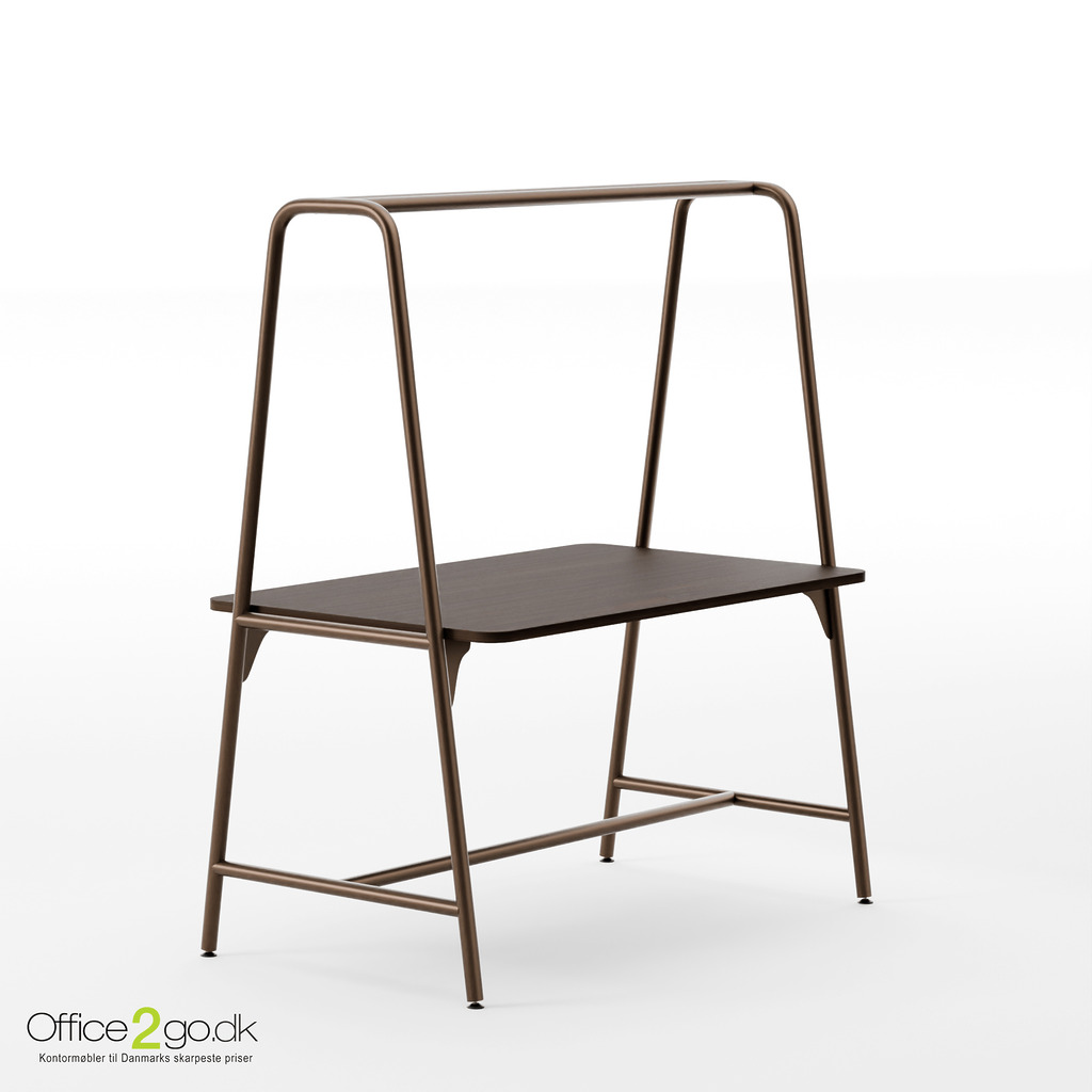 Round multifunktions Højbord - 168*100 cm - Bronze