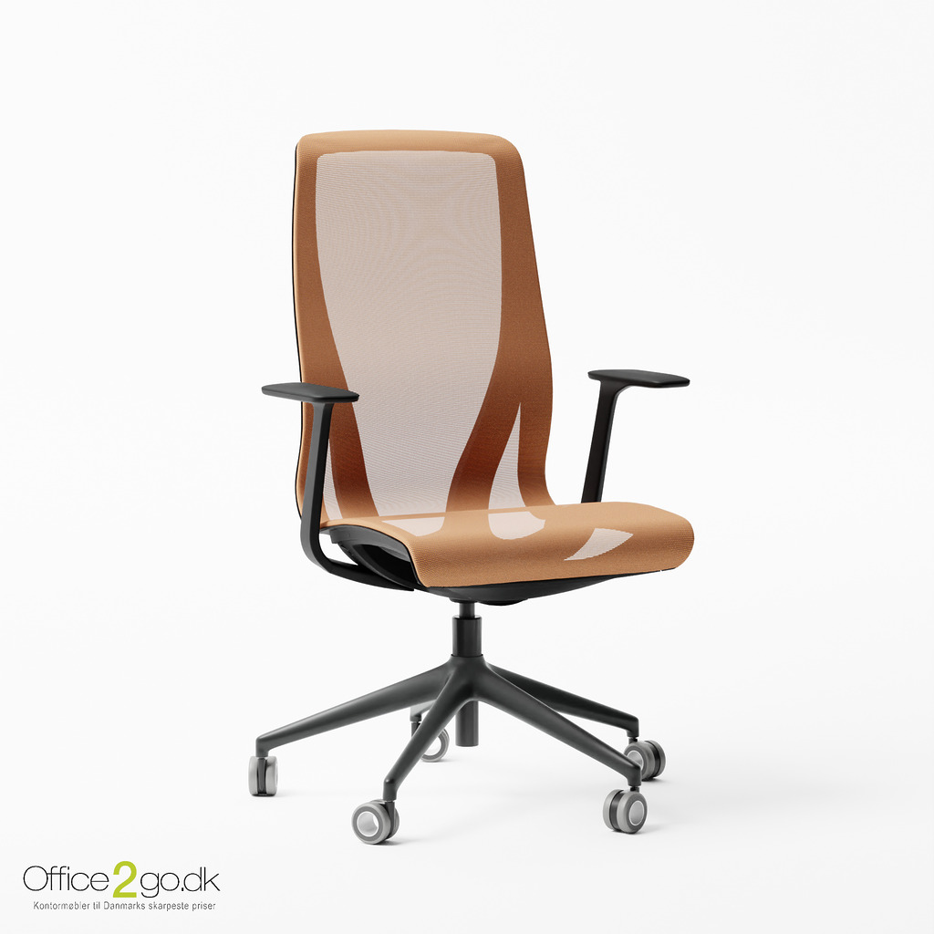 D-chair kontorstol