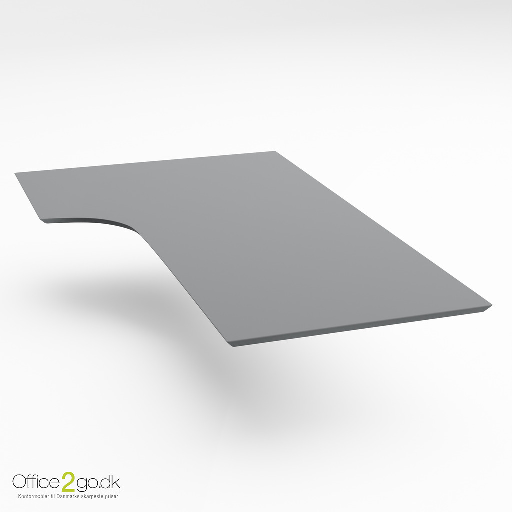 AFP Laminat skrivebordsplade - 180*110/80*60 cm venstre