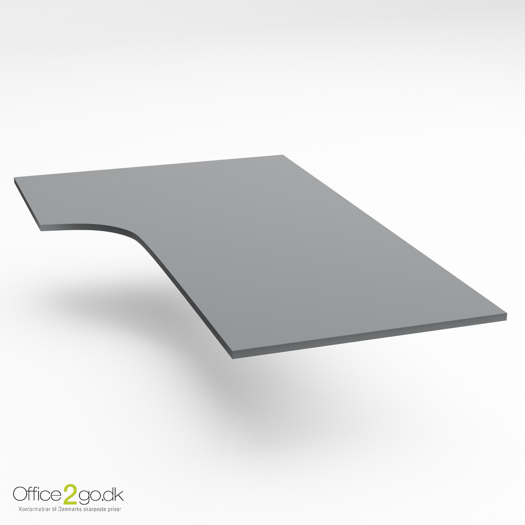 AFP Laminat skrivebordsplade - 180*110/80*60 cm venstre