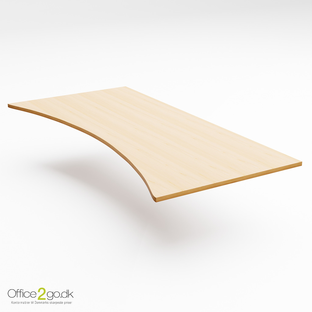 Finer skrivebordsplade - 200*90 cm