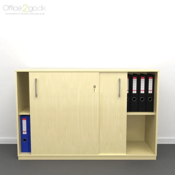 Choice 2x2 rum skydedørsskab - 120 cm bred - Billede 8