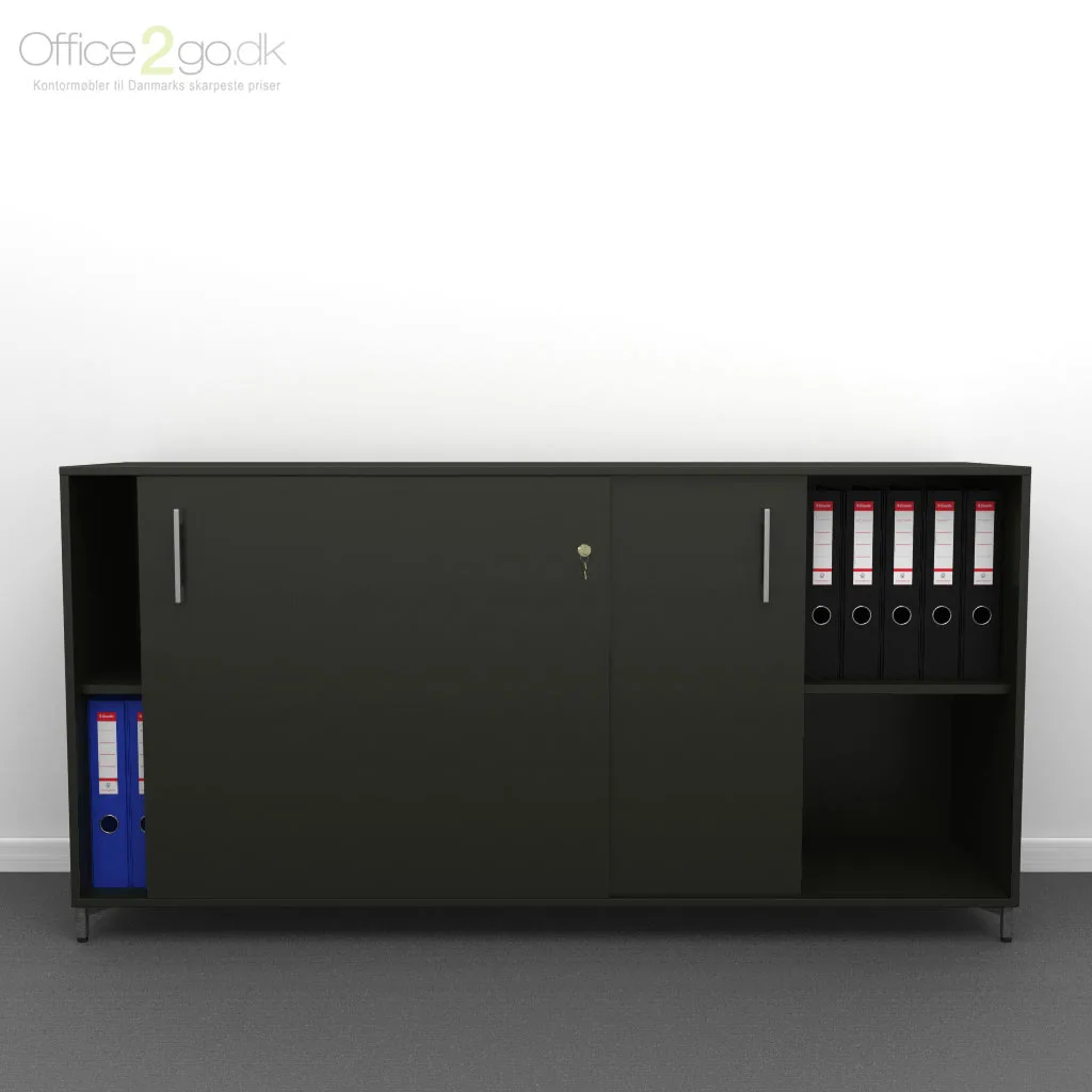 Choice 2x2 rum skydedørsskab - 160 cm bred - Billede 18