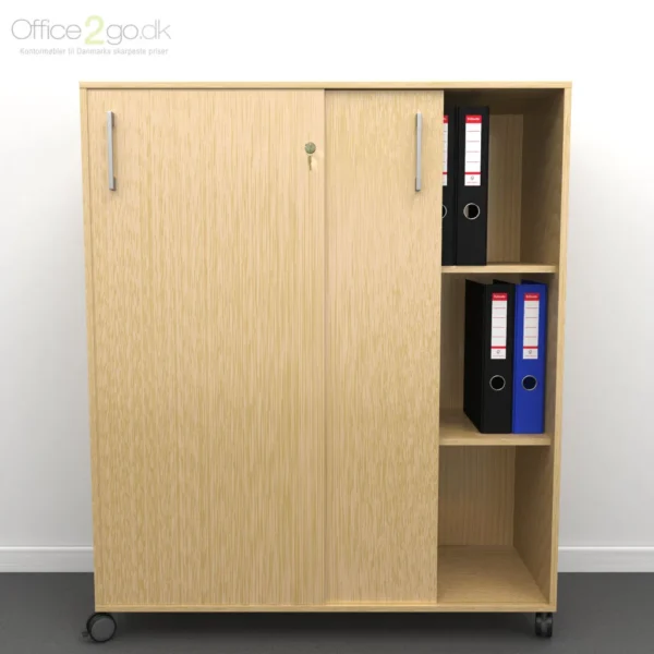 Choice 2x3 rum skydedørsskab - 100 cm bred - Billede 6