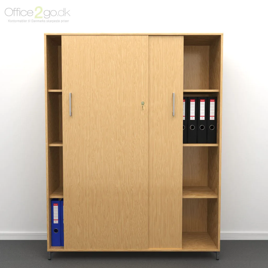 Choice 2x4 rum skydedørsskab - 120 cm bred - Billede 13