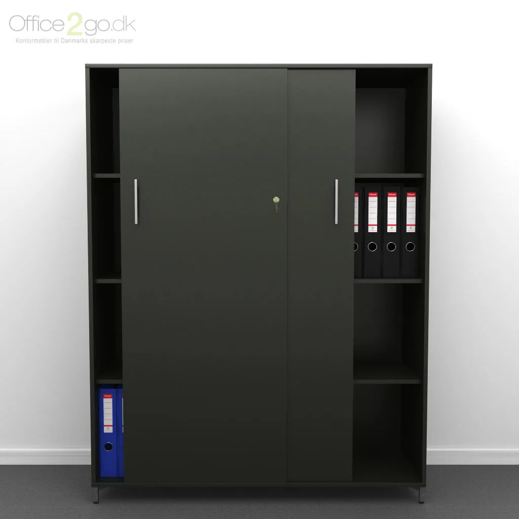 Choice 2x4 rum skydedørsskab - 120 cm bred - Billede 11