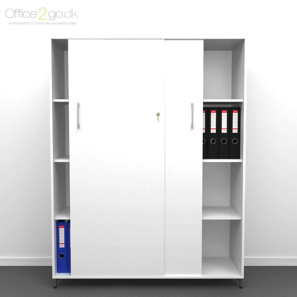 Choice 2x4 rum skydedørsskab - 120 cm bred - Billede 9