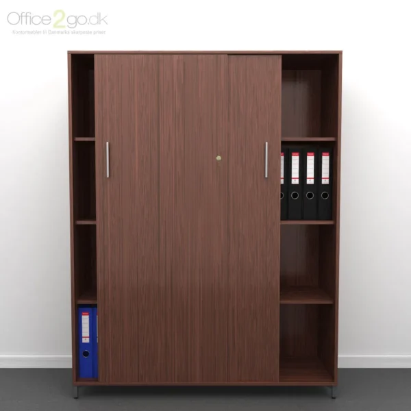 Choice 2x4 rum skydedørsskab - 120 cm bred - Billede 3