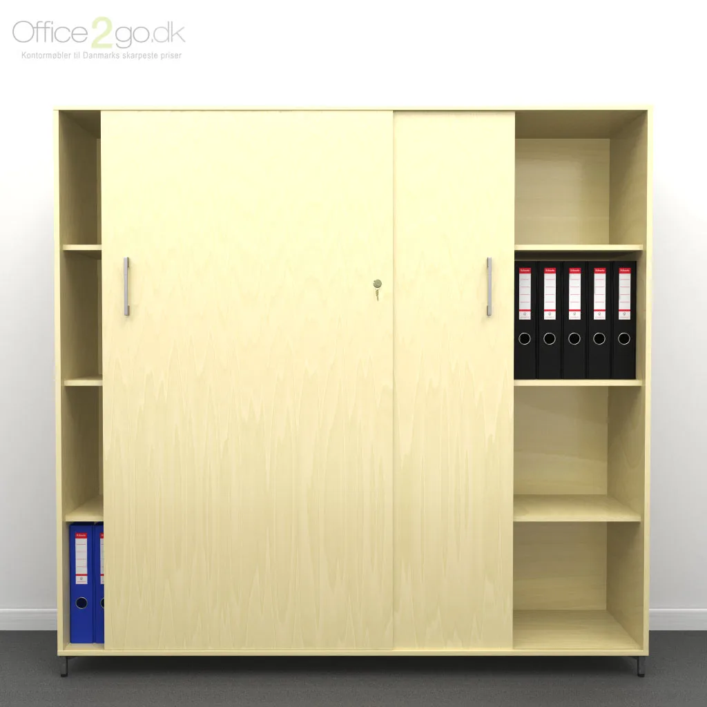 Choice 2x4 rum skydedørsskab - 160 cm bred - Billede 5