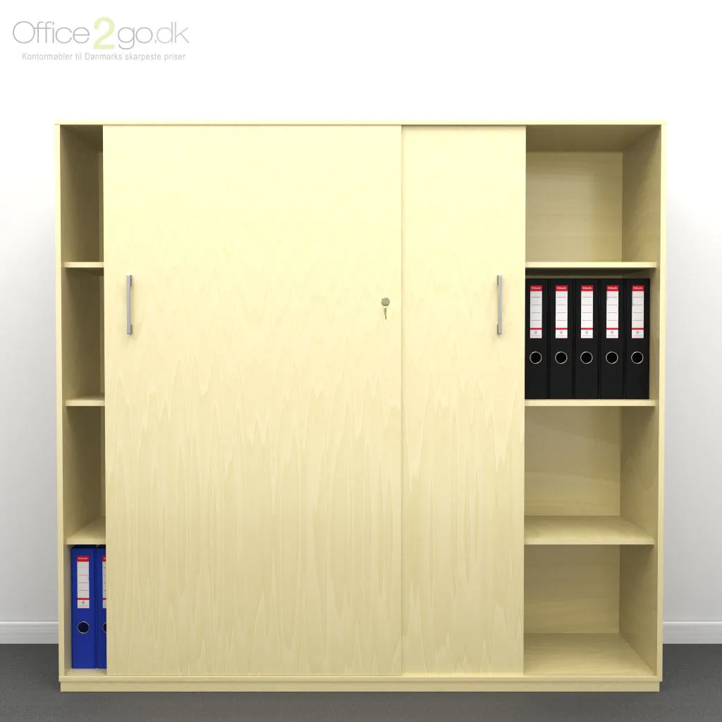 Choice 2x4 rum skydedørsskab - 160 cm bred - Billede 4