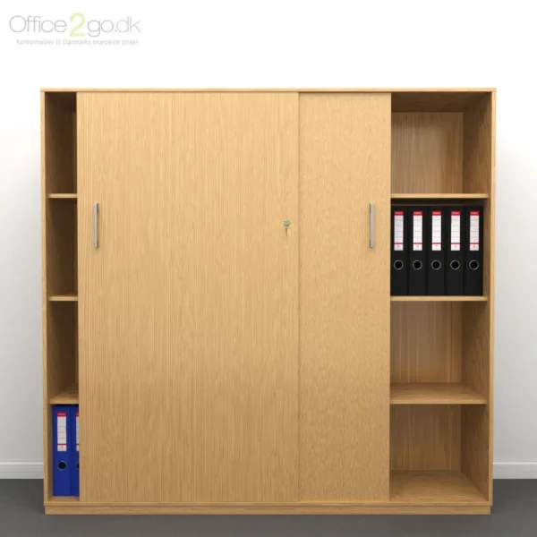 Choice 2x4 rum skydedørsskab - 160 cm bred - Billede 2