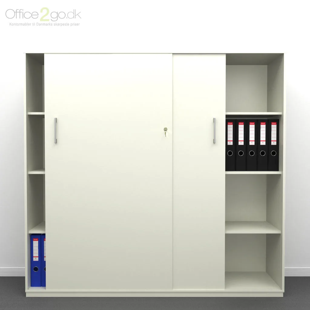 Choice 2x4 rum skydedørsskab - 160 cm bred - Billede 10