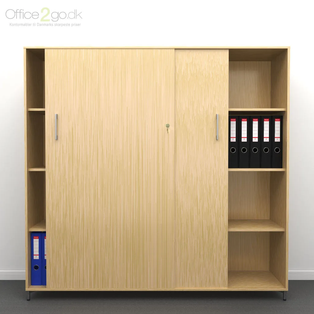 Choice 2x4 rum skydedørsskab - 160 cm bred - Billede 9