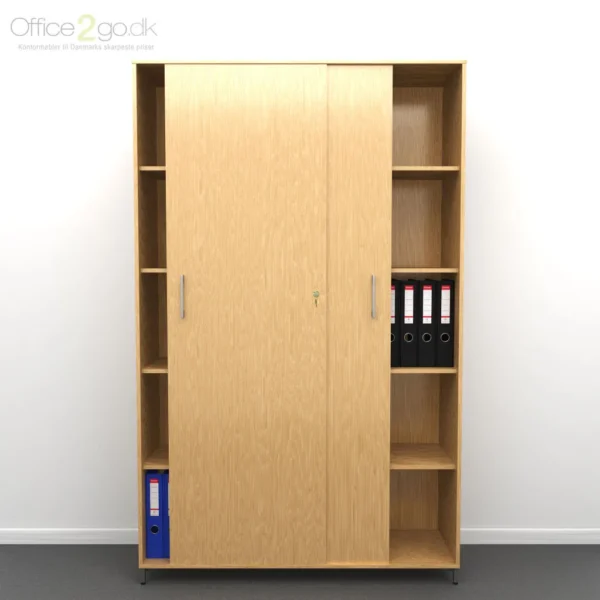 Choice 2x5 rum skydedørsskab - 120 cm bred - Billede 12