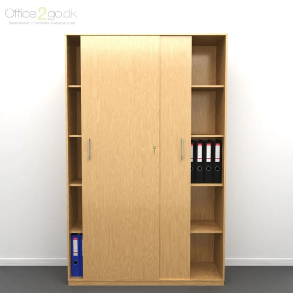 Choice 2x5 rum skydedørsskab - 120 cm bred - Billede 11