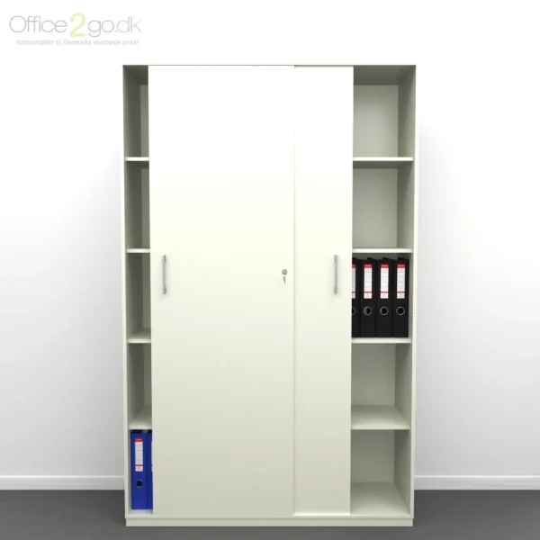 Choice 2x5 rum skydedørsskab - 120 cm bred - Billede 6
