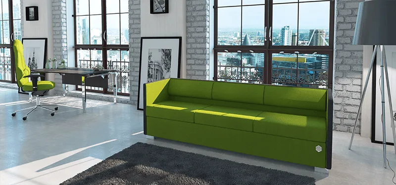 Lounge line sofa - lav - Billede 3