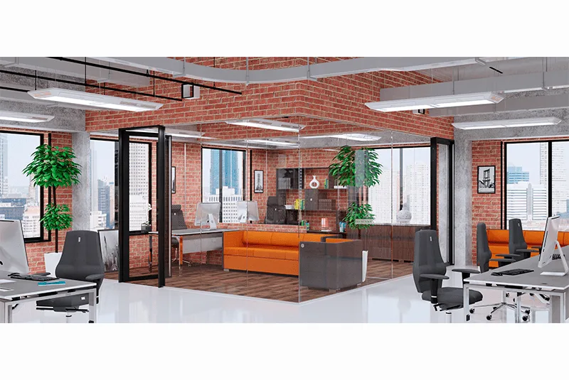 Lounge line sofa - lav - Billede 2