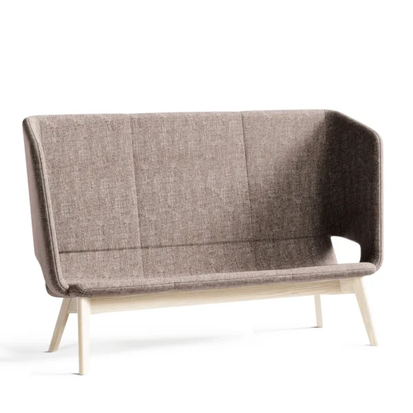 Twist & Sit Soft - 3 pers høj lounge sofa med ben - Billede 8