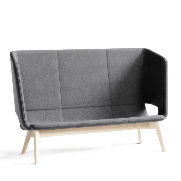 Twist & Sit Soft - 3 pers høj lounge sofa med ben - Billede 15