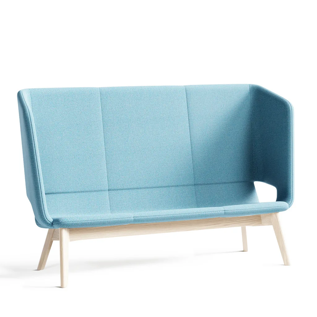 Twist & Sit Soft - 3 pers høj lounge sofa med ben - Billede 23