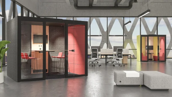 Silent room L - 4 personer (Lyddæmpning kategori C) - Billede 9