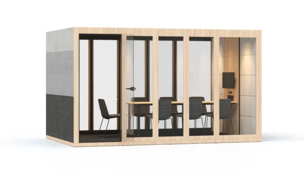 Silent Room XL – 8 personer | Lyddæmpning kategori C - Billede 4