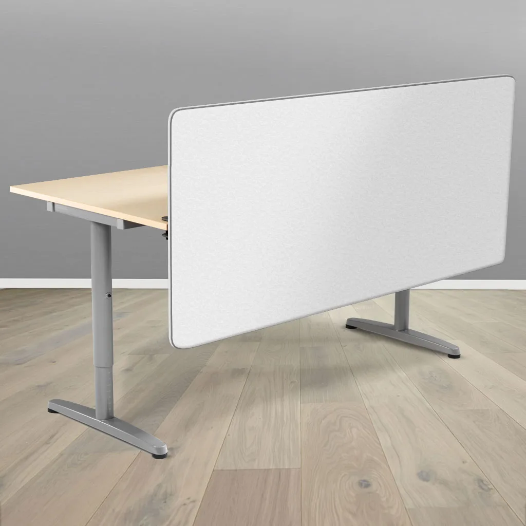 Lintex Frontmonteret Skrivebordskærm - 70 cm høj - Billede 9