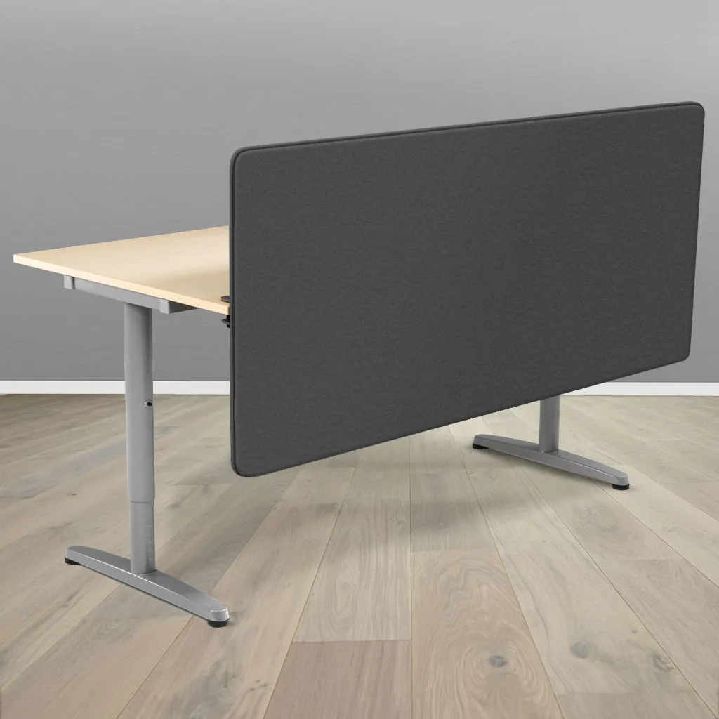 Lintex Frontmonteret Skrivebordskærm - 70 cm høj - Billede 8
