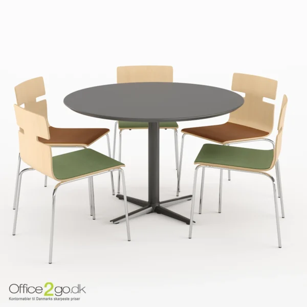 Switch mødebord - 5 personer - Ø 110 cm. - Billede 31