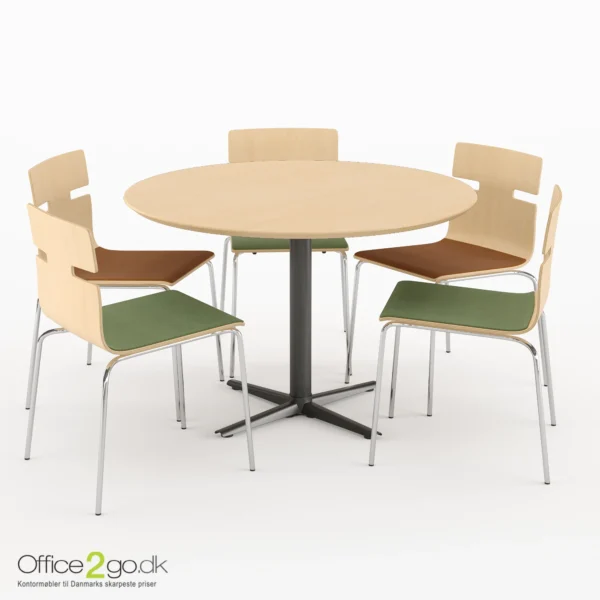 Switch mødebord - 5 personer - Ø 110 cm. - Billede 30