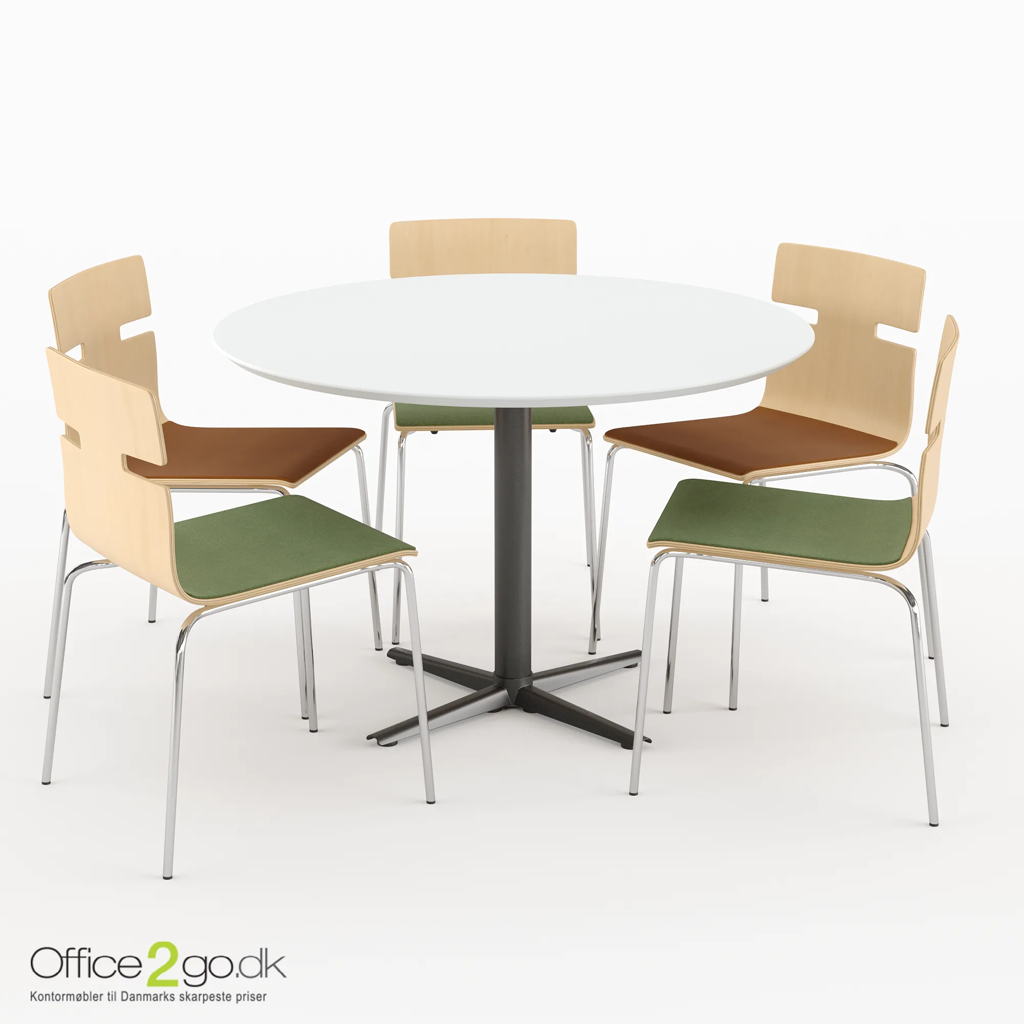 Switch mødebord - 5 personer - Ø 110 cm. - Billede 26