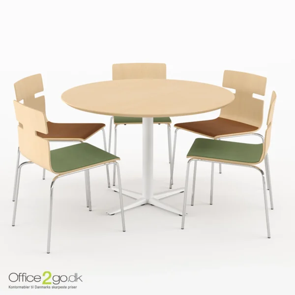 Switch mødebord - 5 personer - Ø 110 cm. - Billede 18