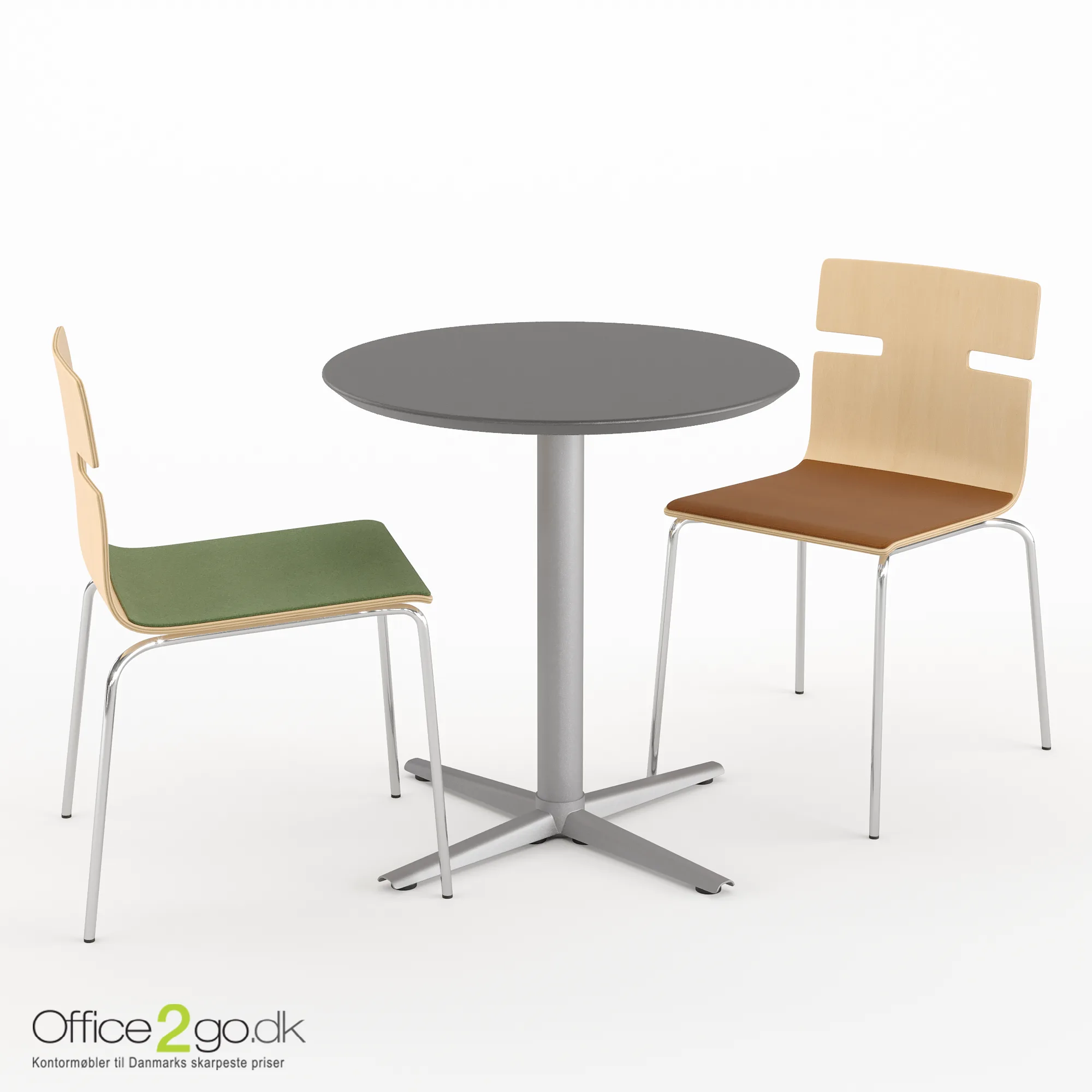 Switch mødebord - 2 personer - Ø 70 cm. - Billede 2
